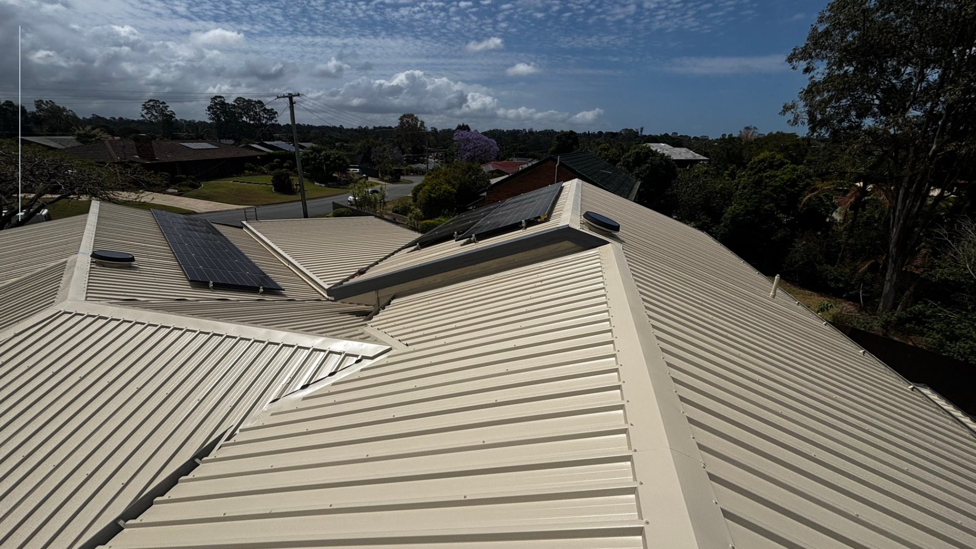 Two Coats of Roof Membrane
